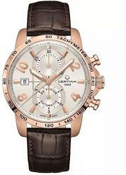 Zegarek Certina Zegarek Męski Certina DS Podium Chrono Automatic C034.427.36.037.00 (44 mm). Zegarki męskie CERTINA, bez wzorów. Za 4,700.99 zł.