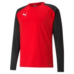 Bluza Puma Teamliga. Czarne bluzy męskie Puma, l, bez wzorów, sportowe, bez ramiączek, bez kaptura. Za 253.00 zł.