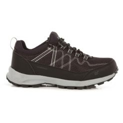Buty trekkingowe damskie Regatta Samaris Lite Low. Czarne obuwie trekkingowe damskie Regatta, bez zapięcia. Za 260.70 zł.
