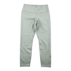 Second life - Damskie szare legginsy Dri-Fit - Jak nowy. Szare legginsy damskie Nike, bez wzorów. Za 106.46 zł.