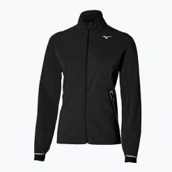 Kurtka do biegania męska Mizuno Premium Warm. Czarne kurtki sportowe męskie Mizuno, m, bez wzorów, bez kaptura, do biegania. Za 339.99 zł.