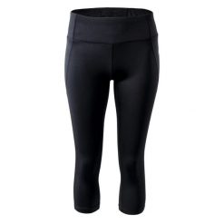 Damskie legginsy 3/4 Martes Lady Sariu. Czarne legginsy sportowe damskie MARTES, s, z aplikacjami, z elastanu, do biegania. Za 82.06 zł.