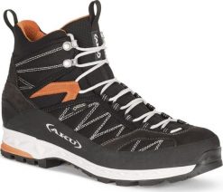 Buty trekkingowe męskie Aku pomarańczowe czarne r. 45 1/2. Brązowe trekkingi męskie Aku, bez zapięcia. Za 824.62 zł.