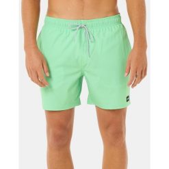 Spodenki surfingowe męskie Rip Curl Daily Volley Zielony. Zielone szorty męskie Rip Curl, bez wzorów, sportowe. Za 129.00 zł.