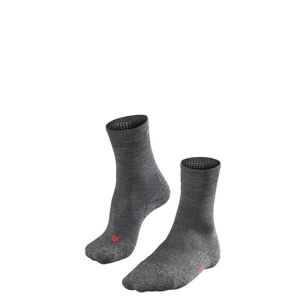 Skarpetki Falke TK2 Sensitive. Szare skarpety męskie Falke, bez wzorów, z materiału. Za 161.50 zł.
