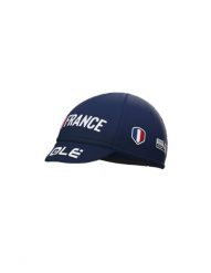 Czapka rowerowa Alé Cycling Federazione Francese Ciclismo One size Granatowy. Białe czapki damskie ALÉ CYCLING, bez wzorów, z bawełny, klasyczne. Za 190.20 zł.