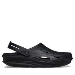 Klapki Crocs. Czarne klapki męskie Crocs, bez wzorów, bez zapięcia. Za 139.99 zł.