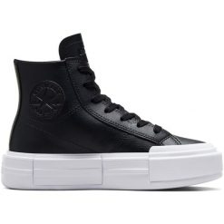 Sneakers Converse Chuck Taylor Cruise Leather. Czarne buty sportowe męskie Converse, bez wzorów, ze skóry, bez zapięcia, na fitness i siłownię. Za 590.00 zł.