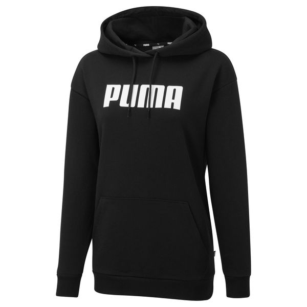 Puma Bluza Ess Oversized Fl 84719301. Czarne bluzy damskie Puma, l, bez wzorów, bez ramiączek, bez kaptura. Za 195.99 zł.