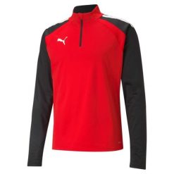 Bluza męska sportowa treningowa piłkarska Puma TEAM LIGA. Czarne bluzy sportowe męskie Puma, m, bez wzorów, bez kaptura, do piłki nożnej. W wyprzedaży za 98.00 zł.