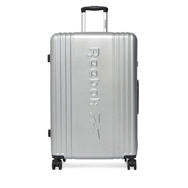 Walizka duża Reebok. Szare walizki damskie Reebok, bez wzorów, duże. Za 349.99 zł.