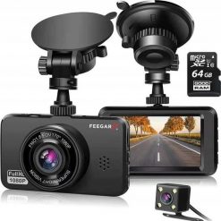 Wideorejestrator Feegar Wideorejestrator Feegar Patrol Kamera Samochodowa Cofania Sensor Sony Fullhd + 64Gb. Wideorejestratory Feegar. Za 379.00 zł.