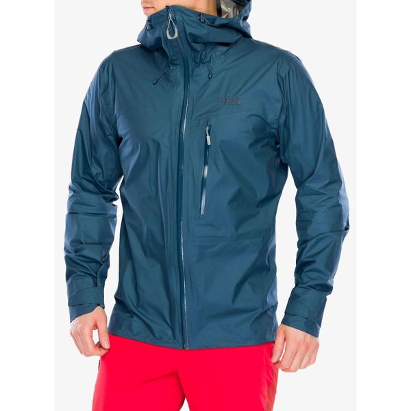 Kurtka z membraną męska Rab Latok Paclite Plus Jacket. Zielone kurtki męskie RAB, m, bez wzorów, sportowe, bez kaptura. Za 1,091.99 zł.