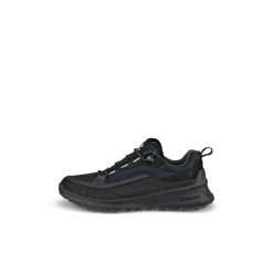 Buty trekkingowe Ecco ULT-TRN. Czarne buty zimowe męskie ecco, bez wzorów, ze skóry, bez obcasa, bez zapięcia. Za 587.99 zł.