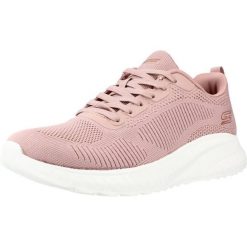 Buty do chodzenia damskie Skechers Bobs Squad Chaos Face Off. Czerwone obuwie trekkingowe damskie Skechers, z materiału, bez zapięcia. Za 264.99 zł.