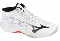 Mizuno Lightning Select Mid białe 38,5 (V1GA267559). Białe buty sportowe męskie Mizuno, bez wzorów, bez zapięcia. Za 305.61 zł.