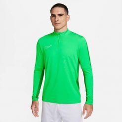 Bluza treningowa męska Nike Academy 23 Dril Top. Białe bluzy męskie Nike, m, bez wzorów, sportowe, bez ramiączek, bez kaptura. W wyprzedaży za 180.00 zł.