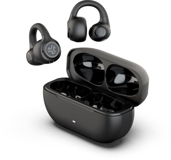 Słuchawki JLab Audio Open Ear Flex Czarny (374040). Czarne słuchawki bezprzewodowe JLab Audio. Za 299.00 zł.