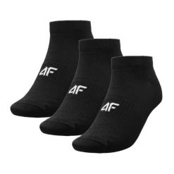 Skarpetki Unisex 4F. Czarne skarpety męskie 4F, bez wzorów. Za 68.99 zł.
