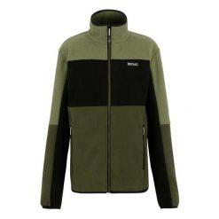 Polarowy Top Męska Ormont. Czarne bluzy męskie Regatta, na zimę, m, bez wzorów, z polaru, sportowe, bez ramiączek, bez kaptura. Za 105.99 zł.