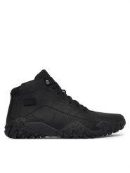 CAT Footwear Trzewiki Gridlock HI P726604 Czarny. Czarne botki męskie CAT Footwear, bez wzorów, z nubiku, bez obcasa, bez zapięcia. Za 569.99 zł.