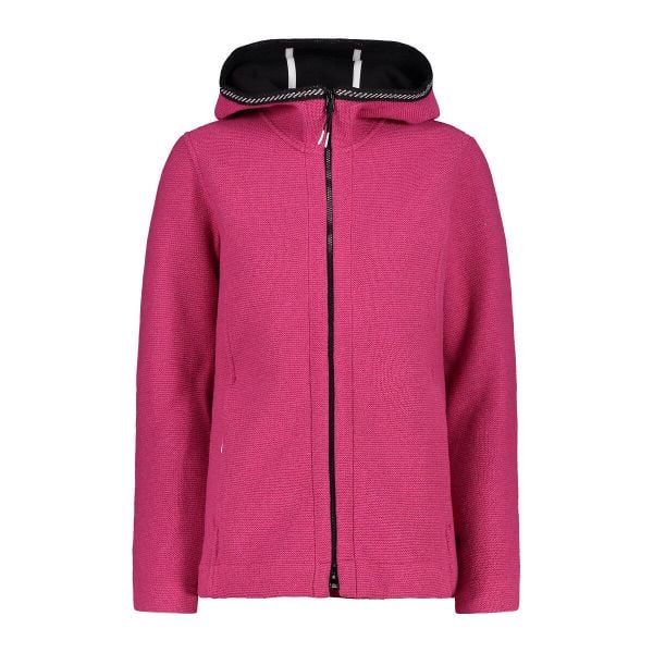 Bluza damska z kapturem CMP. Czarne bluzy damskie CMP, xl, bez wzorów, z dresówki, bez ramiączek, z kapturem. Za 517.50 zł.