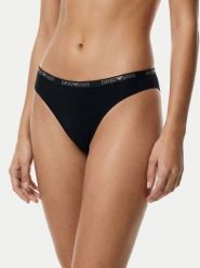 Emporio Armani Underwear Komplet fig brazylijskich EW000406 AF19024 MC005 Czarny. Czarne majtki damskie Emporio Armani Underwear, z wiskozy. Za 209.99 zł.