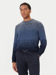 Guess Sweter M5BR39 Z0932 Niebieski Regular Fit. Niebieskie swetry męskie Guess, l, z aplikacjami, z syntetyku, bez kołnierzyka, bez ramiączek. Za 519.99 zł.