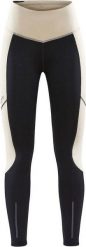 Legginsy damskie Craft Adv Essence Warm. Brązowe legginsy damskie Craft, bez wzorów, z materiału. Za 336.40 zł.