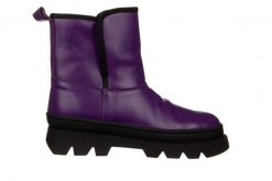 Botki Bayla-161 031 Jordy 001 Srt 55 Byzantium 161656, Fioletowy, Skóra naturalna - 40. Fioletowe botki damskie Bayla, na zimę, bez wzorów, z gumy, eleganckie, z okrągłym noskiem, za kostkę, bez obcasa, bez zapięcia. W wyprzedaży za 249.00 zł.