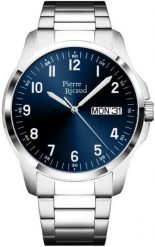 Zegarek męski Pierre Ricaud P91105.5125Q srebrny. Szare zegarki męskie Pierre Ricaud, bez wzorów, srebrne. Za 380.00 zł.