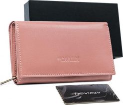 4U Cavaldi Klasyczny skórzany portfel damski z klapą na zatrzask Cavaldi NoSize. Portfele damskie 4U Cavaldi. Za 121.86 zł.