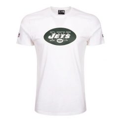 Koszulka New York Jets NFL. Białe koszulki sportowe męskie New Era, m, bez wzorów, bez ramiączek, do piłki nożnej. Za 184.00 zł.