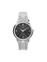 Timex Zegarek Marlin® Automatic TW2W93200 Srebrny. Szare, analogowe zegarki męskie Timex, bez wzorów, srebrne. Za 1,099.00 zł.