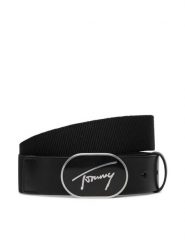Tommy Jeans Pasek AM0AM15265 Czarny. Czarne paski męskie Tommy Jeans, z jeansu. Za 229.99 zł.