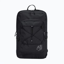 Plecak miejski Jack Wolfskin Berkley 24. Czarne plecaki męskie Jack Wolfskin, bez wzorów, z materiału. Za 249.99 zł.