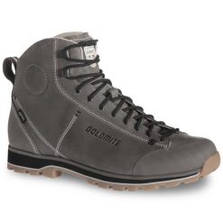 Buty trekkingowe męskie Dolomite Cinquantaquattro High FG GTX. Brązowe trekkingi męskie Dolomite, z gore-texu, bez zapięcia. Za 784.20 zł.