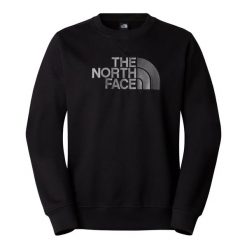 The North Face Bluza Drew Peak Crew Nf0A89Ekjk3. Czarne bluzy męskie The North Face, m, bez wzorów, casualowe, bez ramiączek, bez kaptura. Za 245.99 zł.