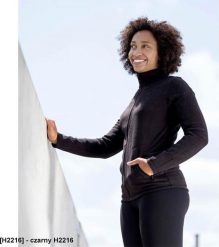 Ardon ARDON JOFLEX - Damska bluza polarowa stójka 2 kieszenie ozdobne płaskie ozdobne 100% poliester fleece, 280 g/m2 - czarny H2216 3XL. Czarne bluzy damskie Ardon, m, bez wzorów, z polaru, bez ramiączek, bez kaptura. Za 79.34 zł.