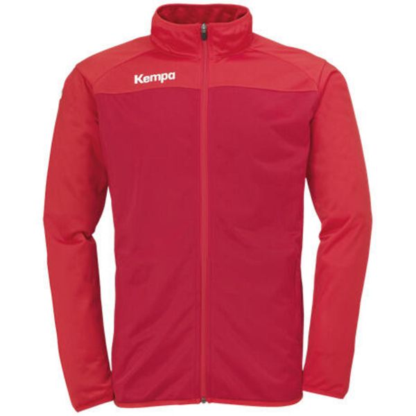 Bluza Kempa Prime Poly Jacket. Czerwone bluzy damskie Kempa, bez wzorów, sportowe, bez ramiączek, bez kaptura. Za 181.00 zł.