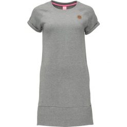 Sukienka Eczana dla Kobiet z Wygodnej i Funkcjonalnej Bawełny. Szare sukienki damskie ZSPORT, l, bez wzorów, z bawełny, eleganckie, bez kołnierzyka, bez ramiączek, sportowe. Za 169.99 zł.
