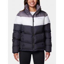 Kurtka Przejściowa Damska Columbia Puffect II Colorblock. Białe kurtki sportowe damskie Columbia, na jesień, m, bez wzorów, bez ramiączek, bez kaptura. Za 649.00 zł.