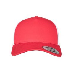 Czapka Flexfit 5-panel retro 2-tone. Białe czapki damskie FLEXFIT, bez wzorów, retro. Za 86.50 zł.