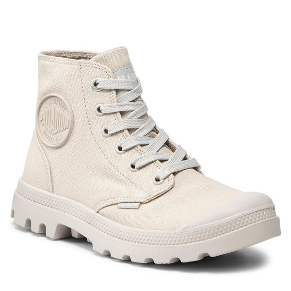 Trapery Palladium. Brązowe trapery damskie Palladium, bez zapięcia. Za 279.99 zł.