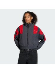 Adidas Bluza Blocked Washed KE5036 Szary Oversize. Szare bluzy damskie Adidas, xl, bez wzorów, z syntetyku, bez ramiączek, bez kaptura. Za 379.99 zł.