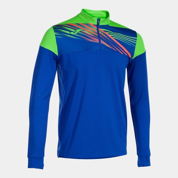 Bluza Joma Elite X. Niebieskie bluzy męskie Joma, bez wzorów, sportowe, bez ramiączek, bez kaptura. Za 204.99 zł.