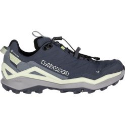 Półbuty LOWA MADDOX PRO GTX LO SL Ws. Niebieskie półbuty męskie Lowa, bez wzorów, z gore-texu, bez obcasa, bez zapięcia. Za 877.15 zł.
