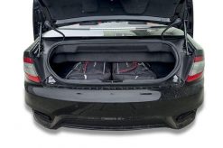 Torby Do Bagażnika Maserati Gran Cabrio 2011-2019 2Szt Kjust. Czarne torby podróżne damskie KJUST, bez wzorów, z kauczuku. Za 478.00 zł.