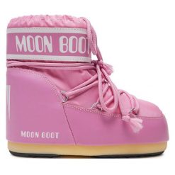 Śniegowce Moon Boot. Czerwone śniegowce damskie Moon Boot, bez zapięcia. Za 759.99 zł.