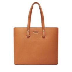 Torebka Nine West. Brązowe shopperki damskie Nine West, bez wzorów, bez dodatków. Za 249.99 zł.
